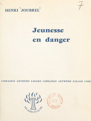 cover image of Jeunesse en danger